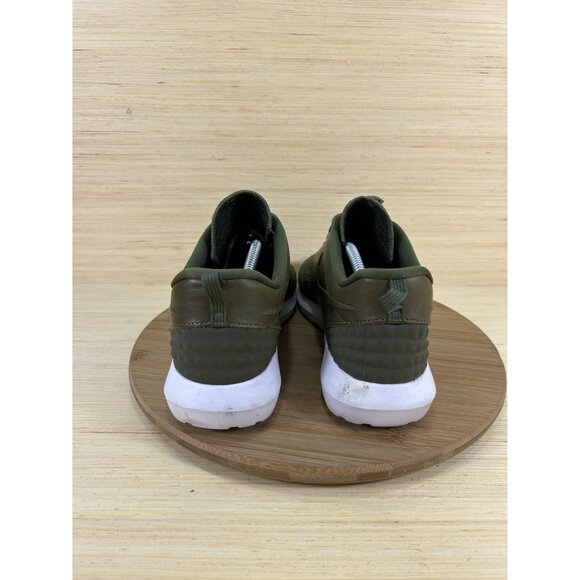 Nike Roshe NM Flyknit Premium Rough Green Athletic Shoes Mens Size 11.5 - Picture 4 of 8